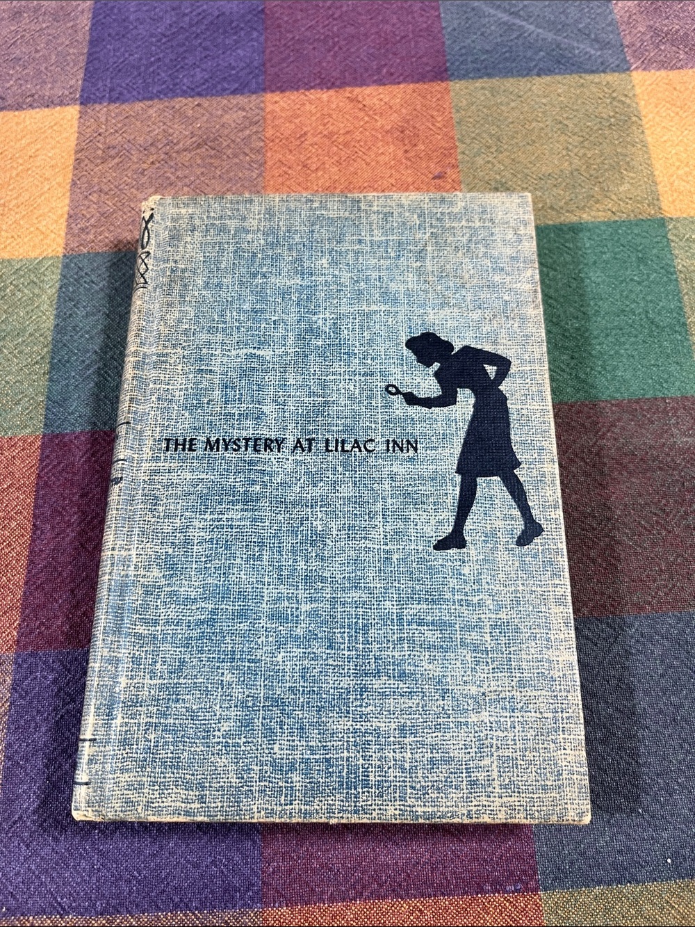 The Mystery at Lilac Inn Decorative Blue Coffee Table Book